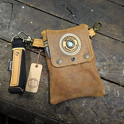 Hippers 2-zijdig jeans/bruin