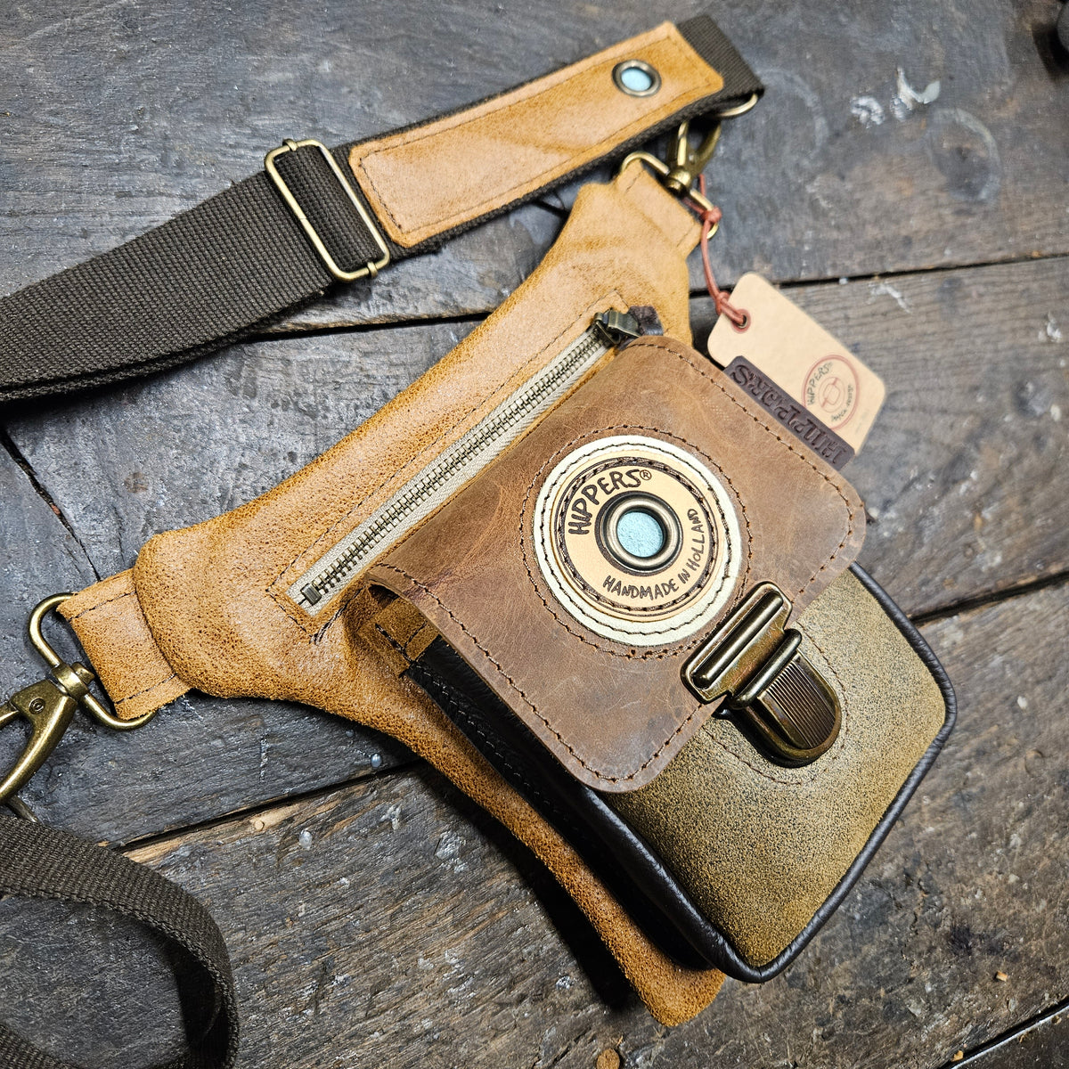 Luxe Hippers bruin