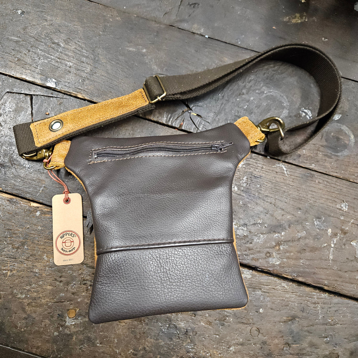 Luxe Hippers bruin