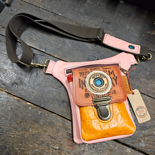 Luxe Hippers roze /oranje Industry