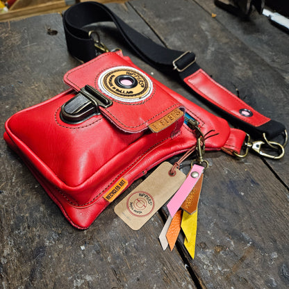 Luxe Hippers rood + tassenhanger