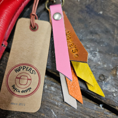 Luxe Hippers rood + tassenhanger