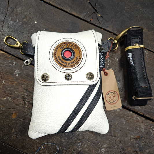 Hippers 2-zijdig zwart/wit sport