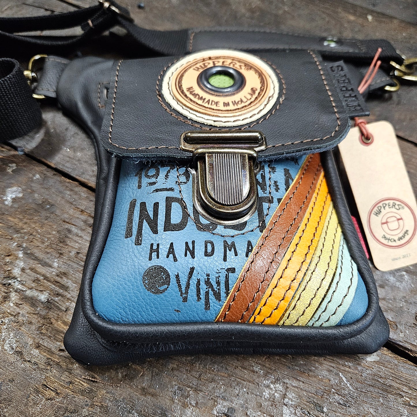 Zwart aqua vintage