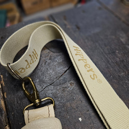 Luxe Hippers creme  vintage bruin franje II