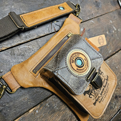 Luxe Hippers bruin horses 1