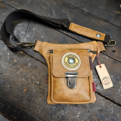 Luxe Hippers bruin ruw