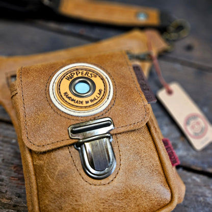 Luxe Hippers bruin ruw