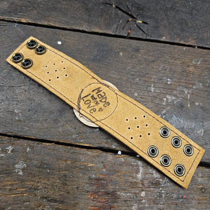 Hippers Armband donkerbruin