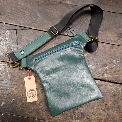 Luxe Hippers lichtgroen vintage striping
