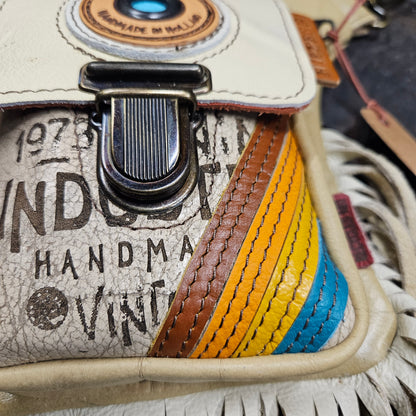 Luxe Hippers creme vintage franje