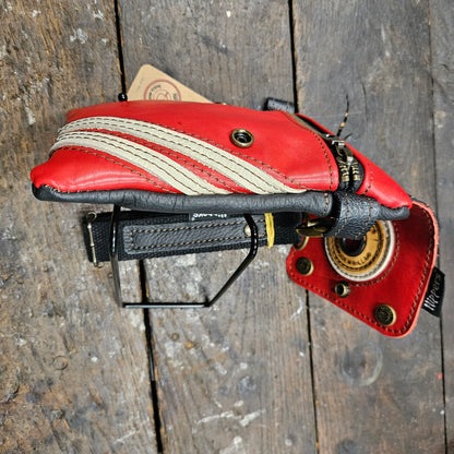 Hippers 2-zijdig zwart/rood sport