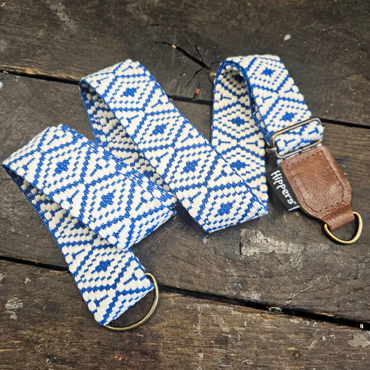 Hippers Schouderband blauw 4 cm