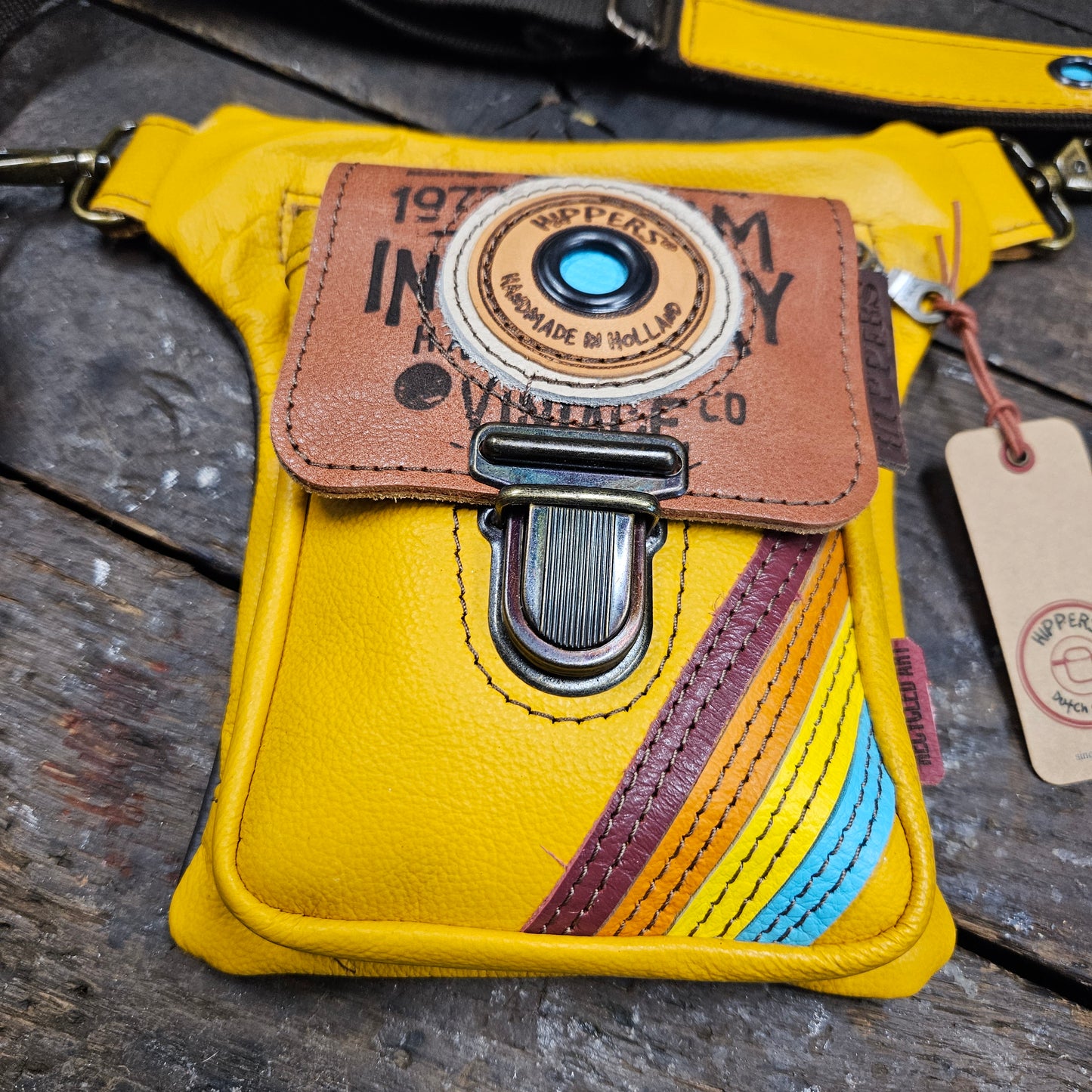 Luxe Hippers oker vintage