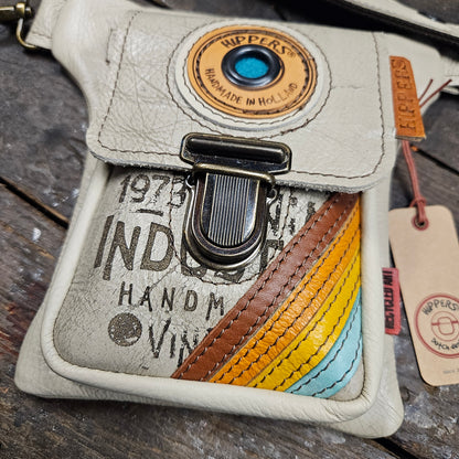 Luxe Hippers oud creme vintage striping