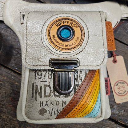 Luxe Hippers oud creme vintage striping