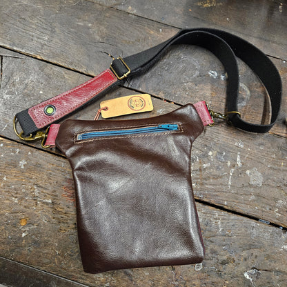Luxe Hippers bordeaux vintage striping