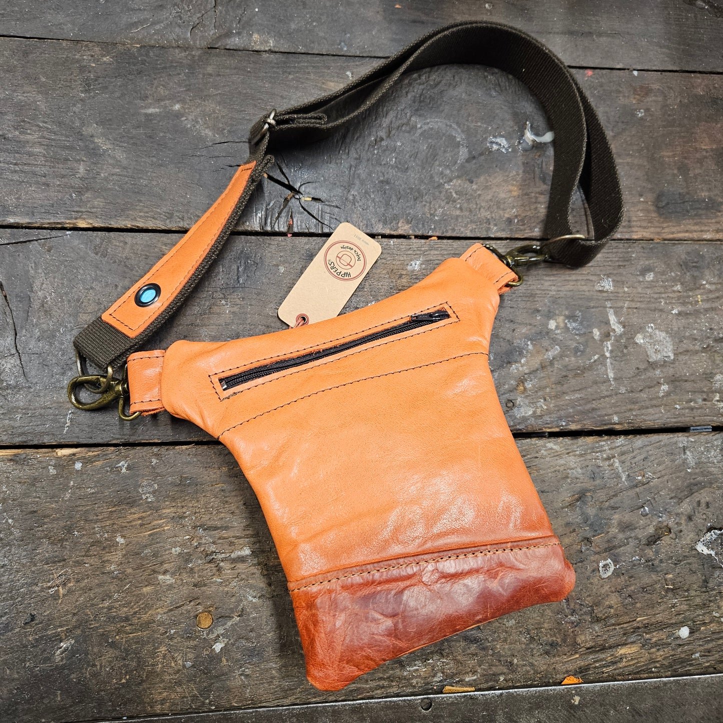Luxe Hippers zalm/oranje sport vintage