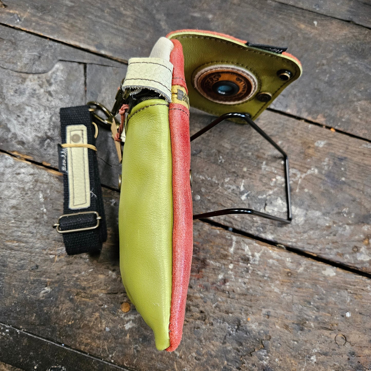 Hippers 2-zijdig rood/groen