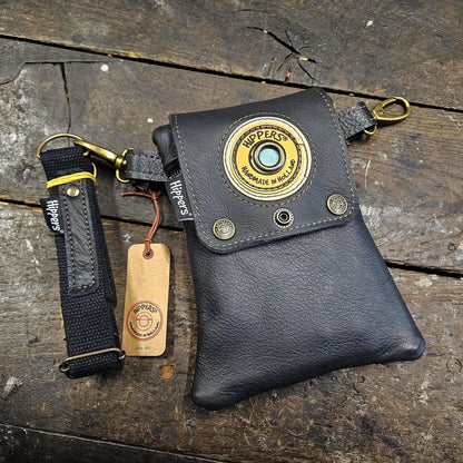 Hippers 2-zijdig jeans/zwart