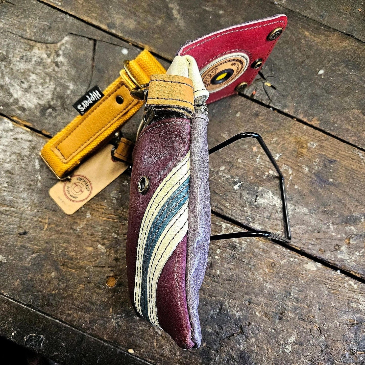 Hippers 2-zijdig vintage bordeaux/vintage paars