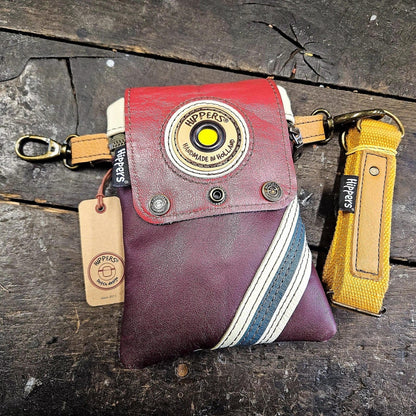 Hippers 2-zijdig vintage bordeaux/vintage paars