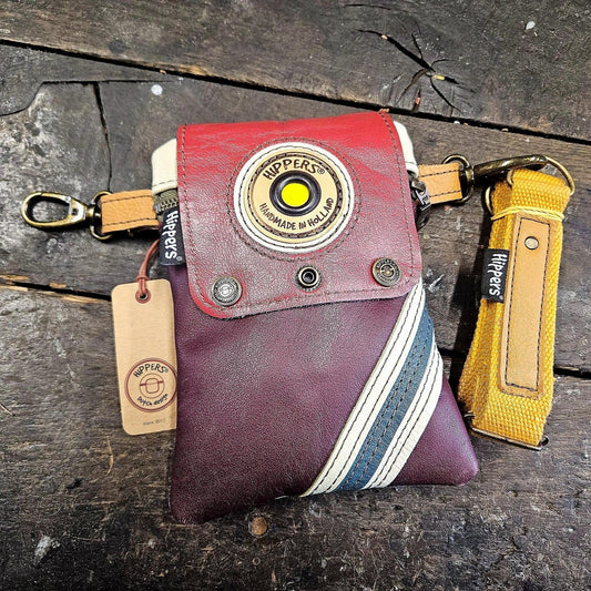 Hippers 2-zijdig vintage bordeaux/vintage paars