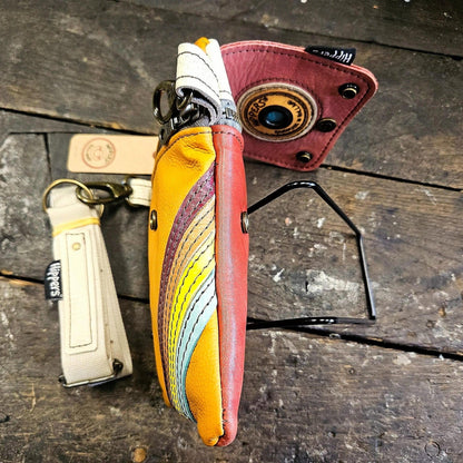 Hippers 2-zijdig vintage rood/vintage oranje