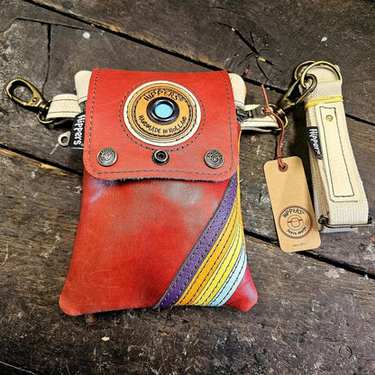 Hippers 2-zijdig vintage rood/vintage oranje
