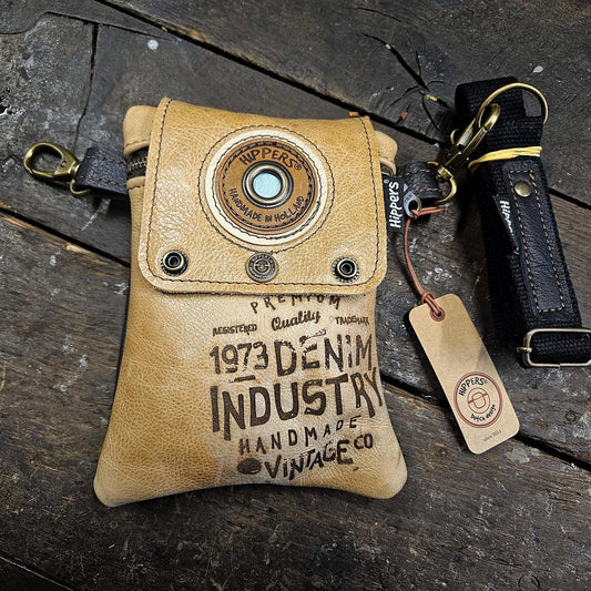 Hippers 2-zijdig zwart/bruin industry