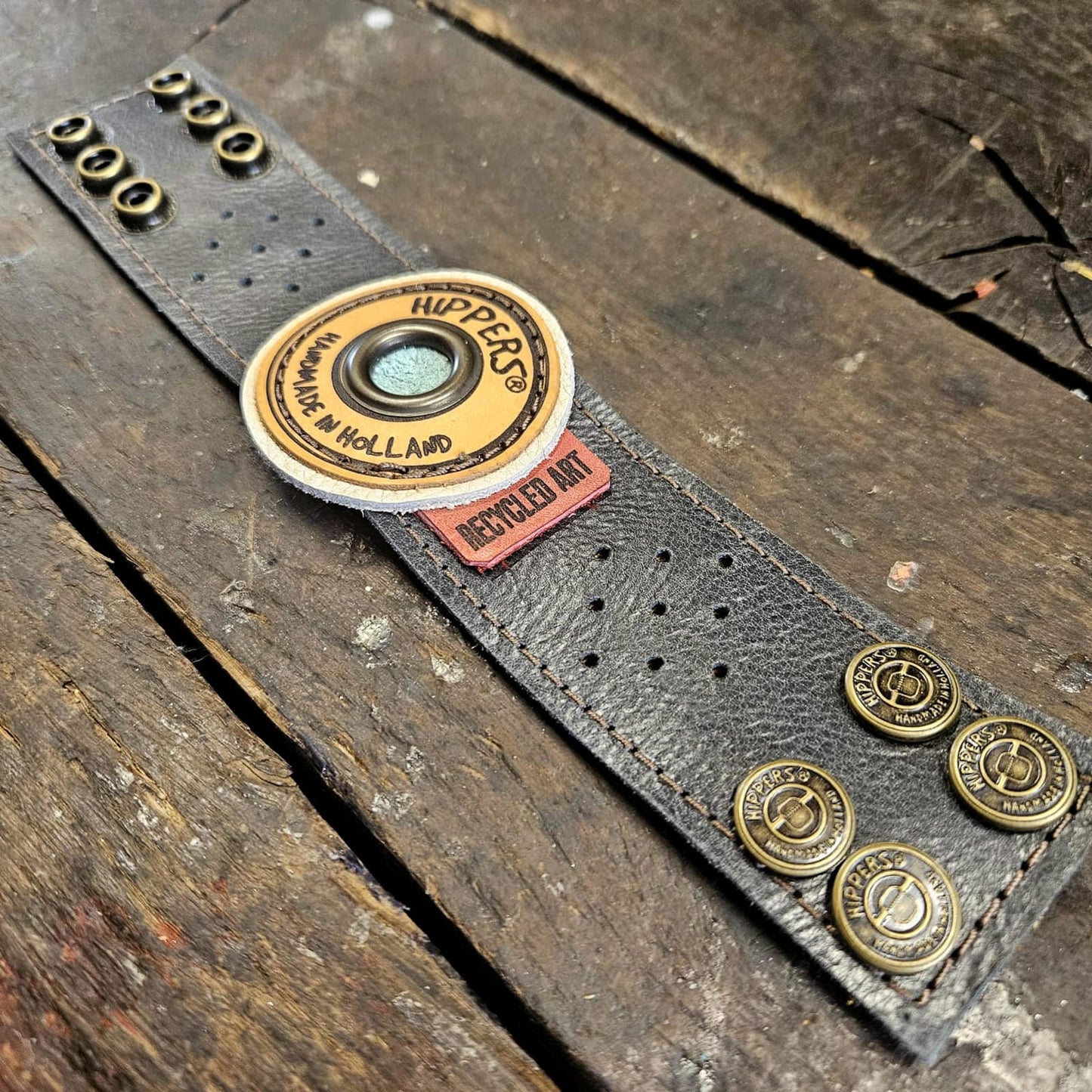 Hippers Armband zwart