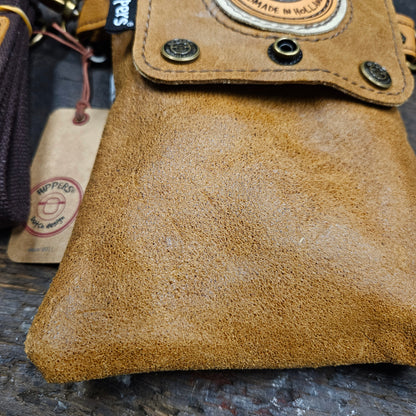 Hippers 2-zijdig jeans/bruin
