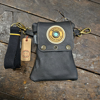 Hippers 2-zijdig jeans/zwart