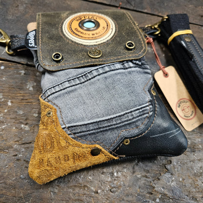 Hippers 2-zijdig jeans/zwart II