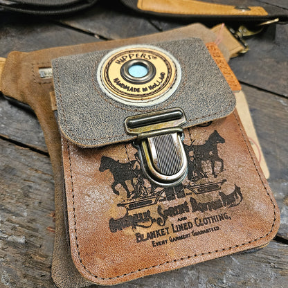Luxe Hippers bruin horses 1