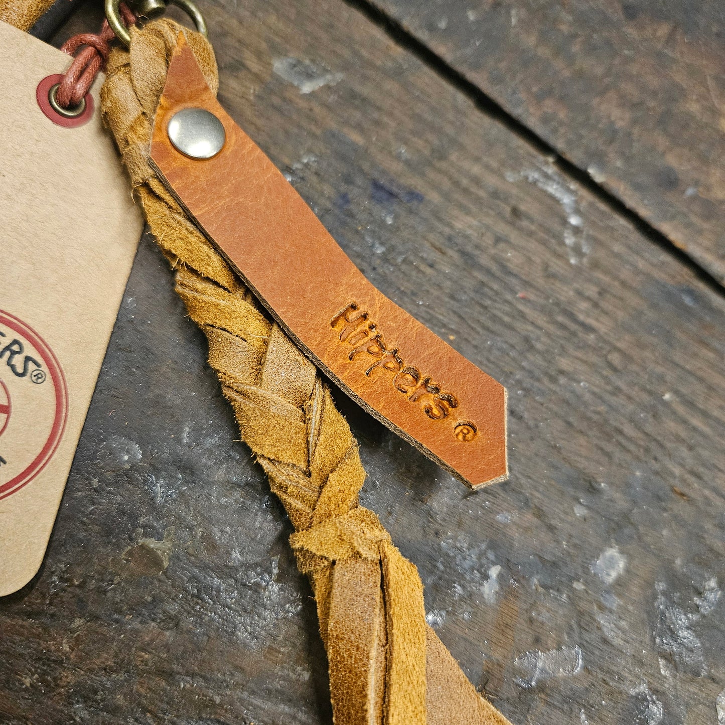 Luxe Hippers bruin Ibiza skull + hanger