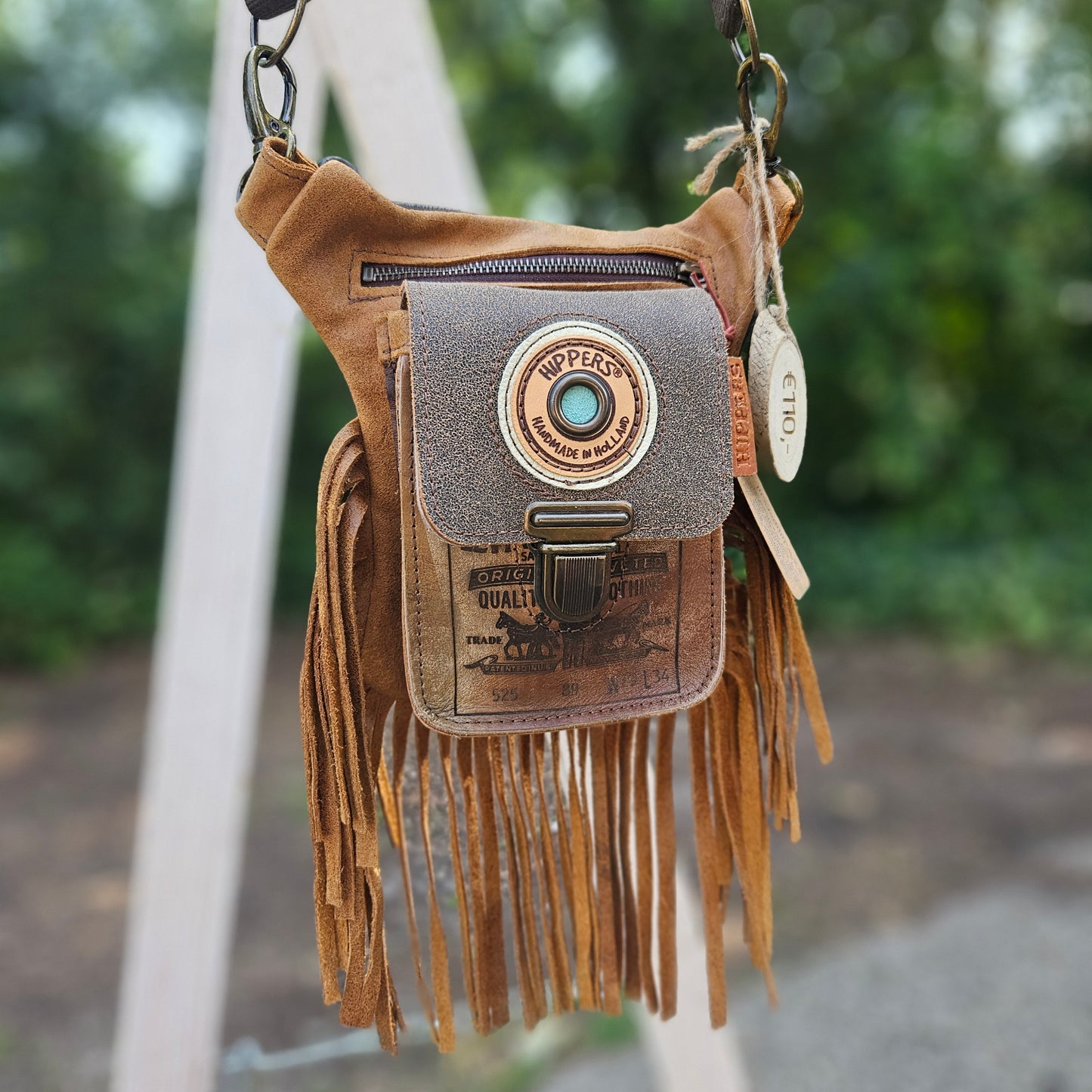 Luxe Hippers bruin vintage bruin & Co