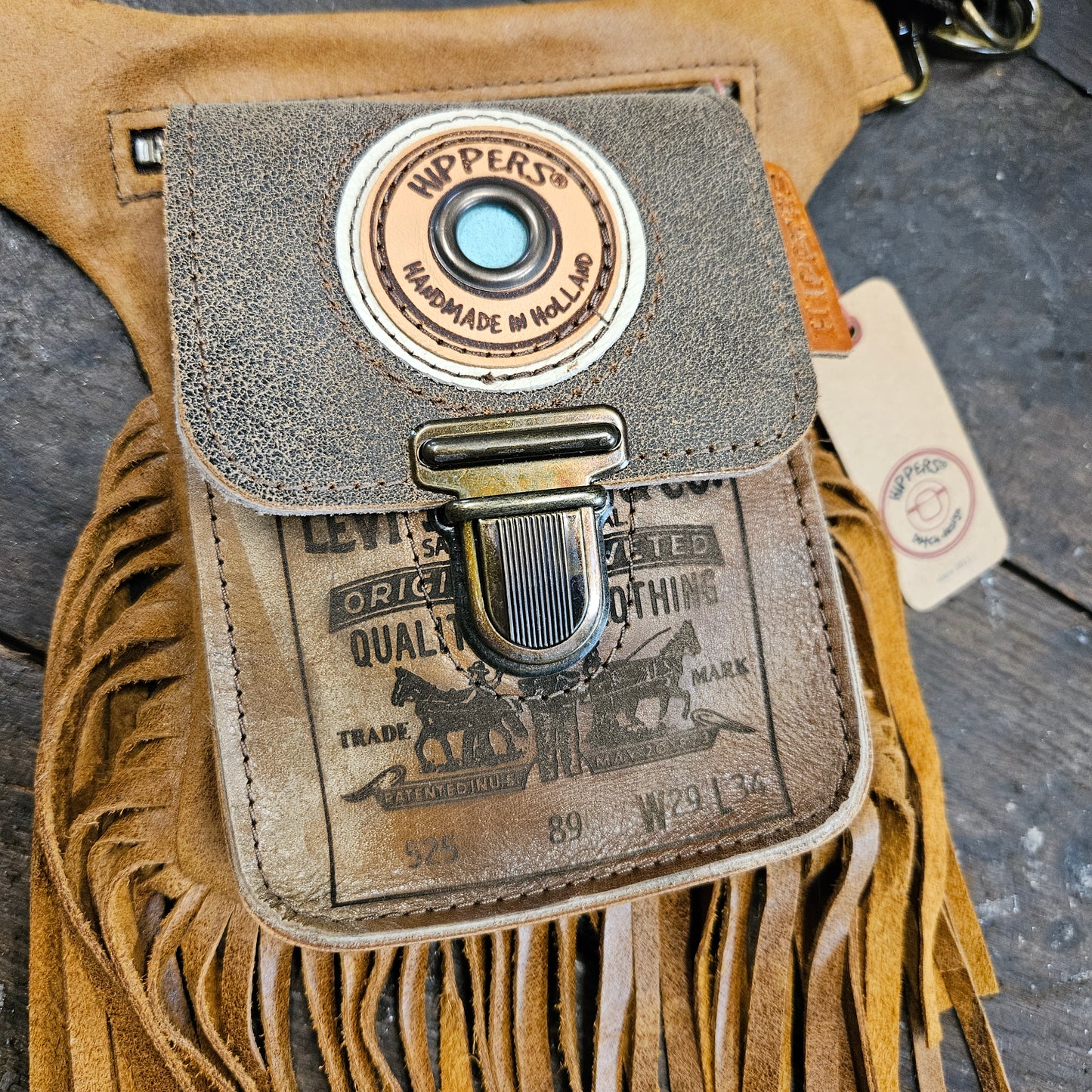 Luxe Hippers bruin vintage bruin & Co