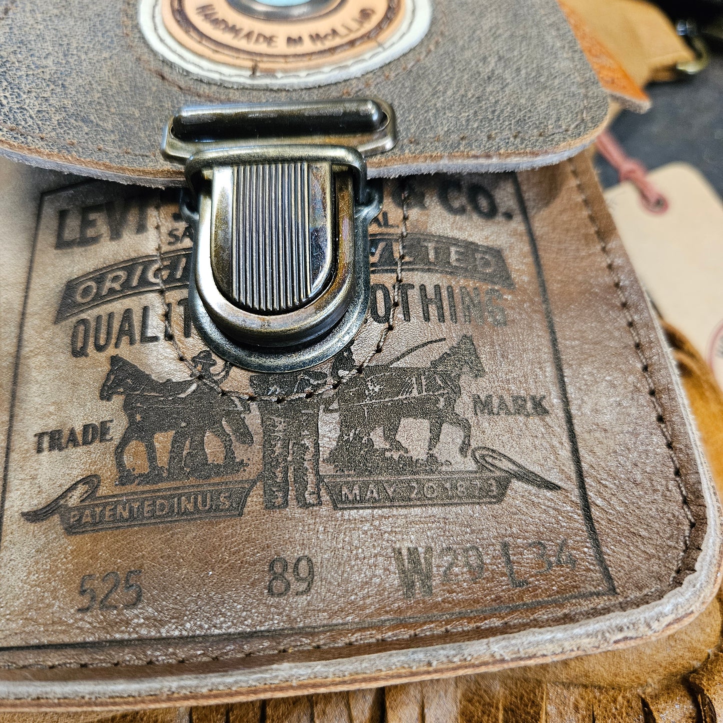 Luxe Hippers bruin vintage bruin & Co