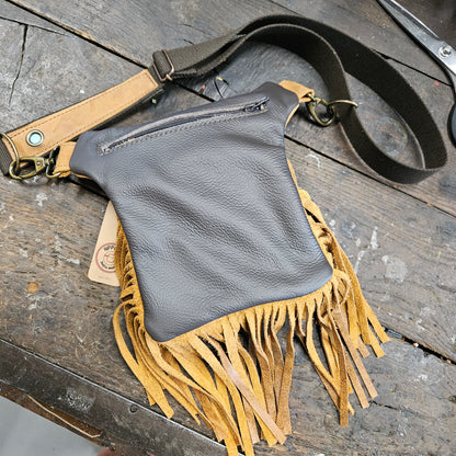 Luxe Hippers bruin vintage bruin ibiza franje