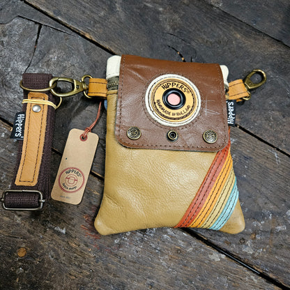 Hippers 2-zijdig jeans/beige vintage striping
