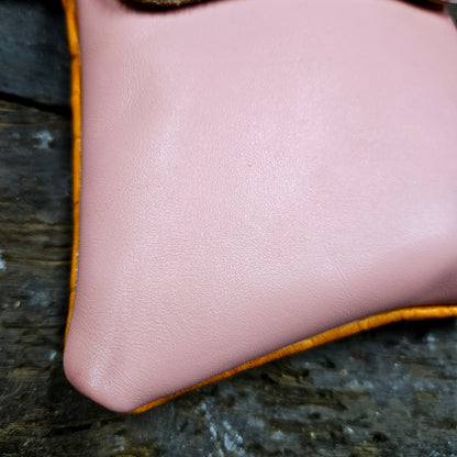 Hippers 2-zijdig vintage oranje croco/roze
