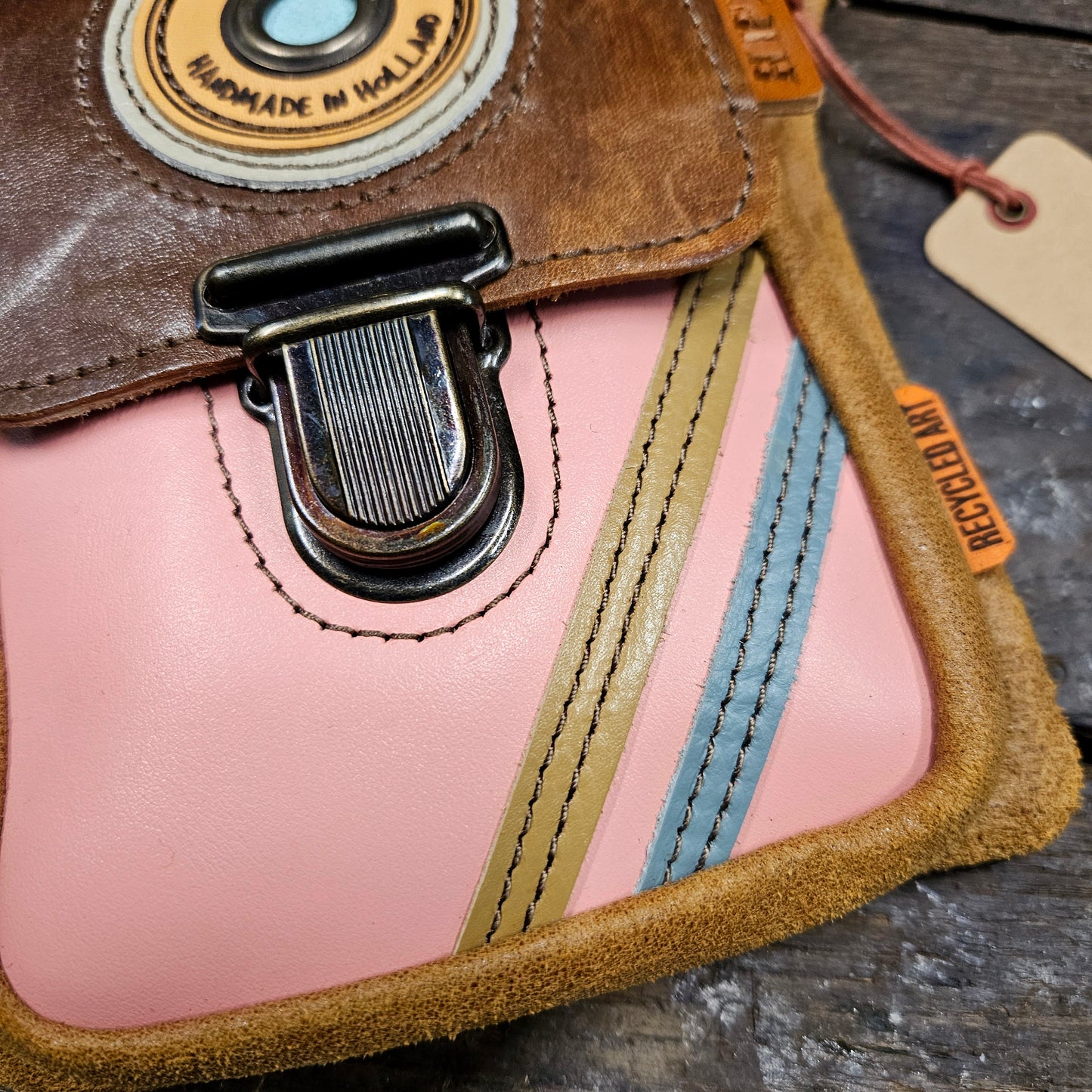 Luxe Hippers bruin roze