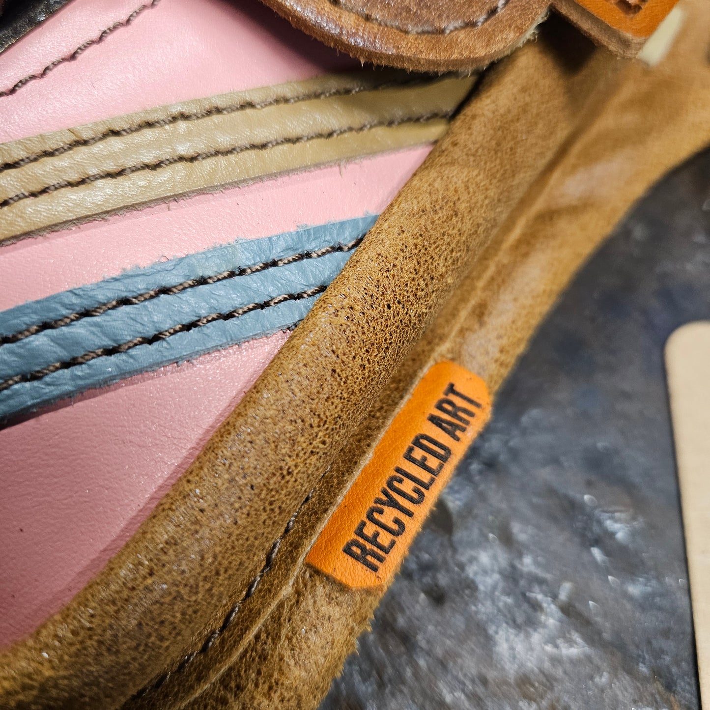 Luxe Hippers bruin roze