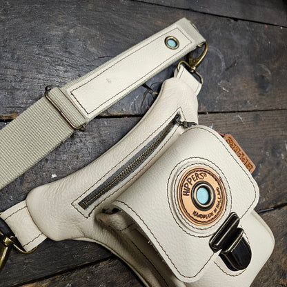 Luxe Hippers creme wit