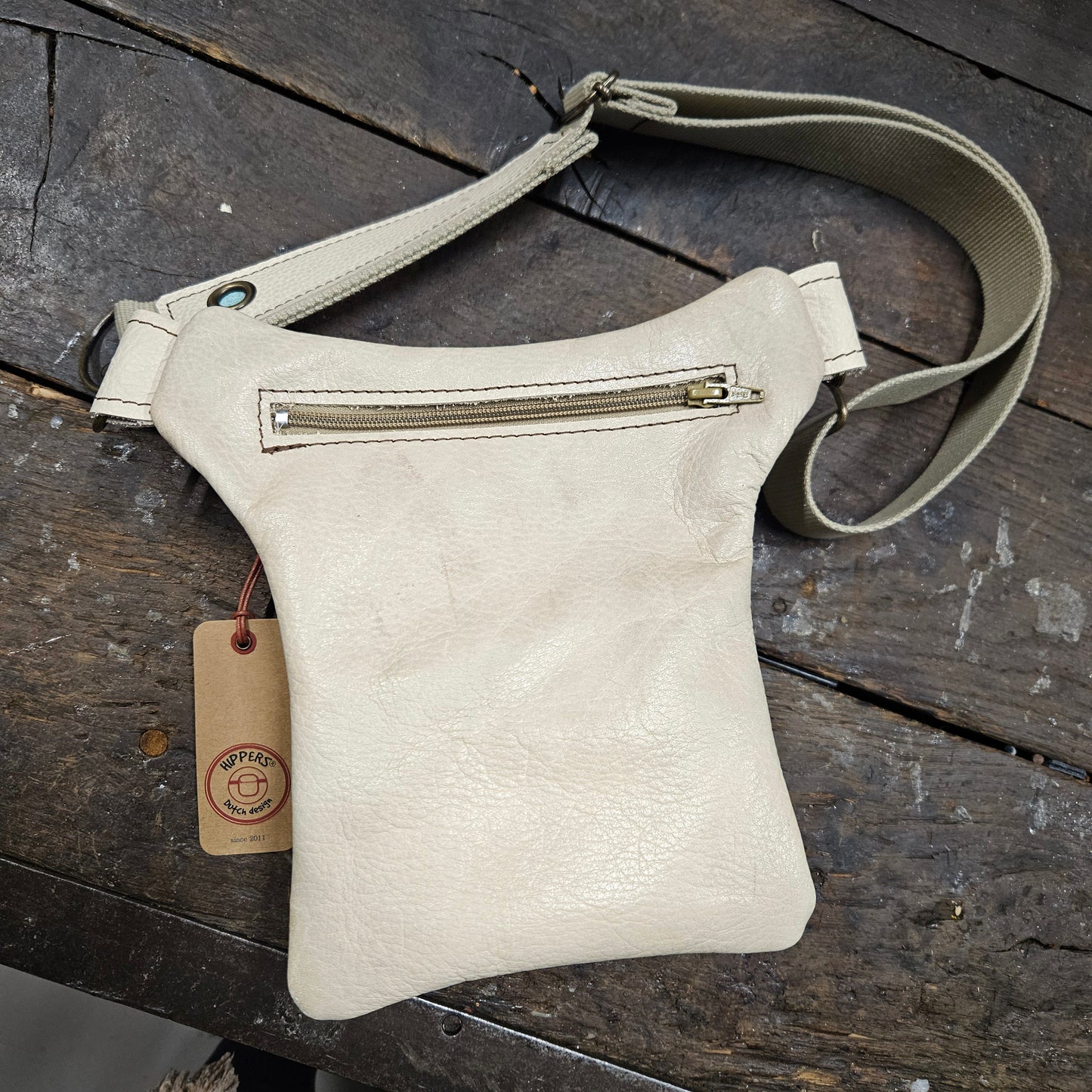 Luxe Hippers creme wit
