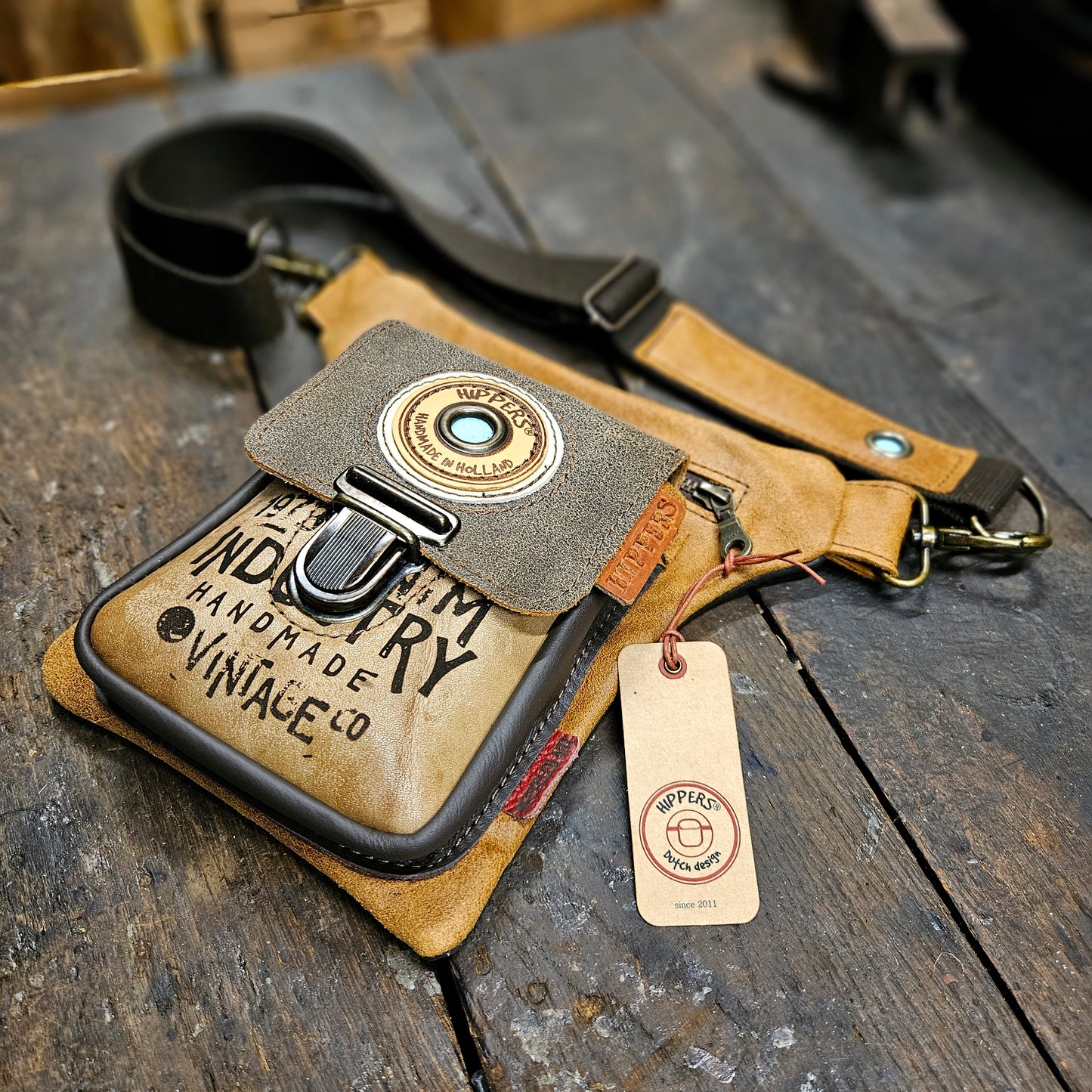 Luxe Hippers bruin industry 2