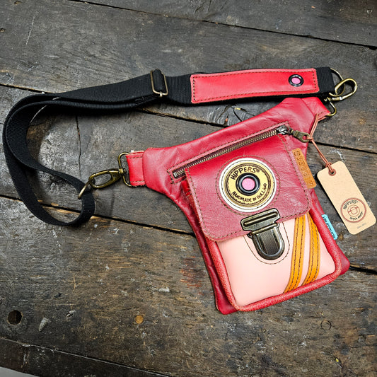 Luxe Hippers rood roze sport