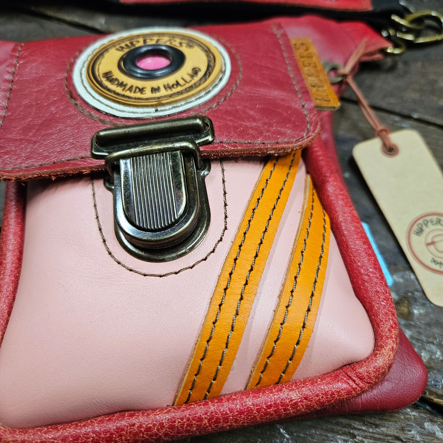 Luxe Hippers rood roze sport