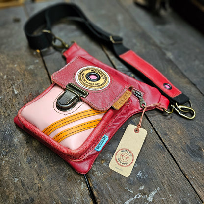 Luxe Hippers rood roze sport